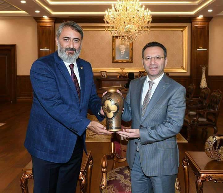 KASKF’TAN VALİ’YE ZİYARET