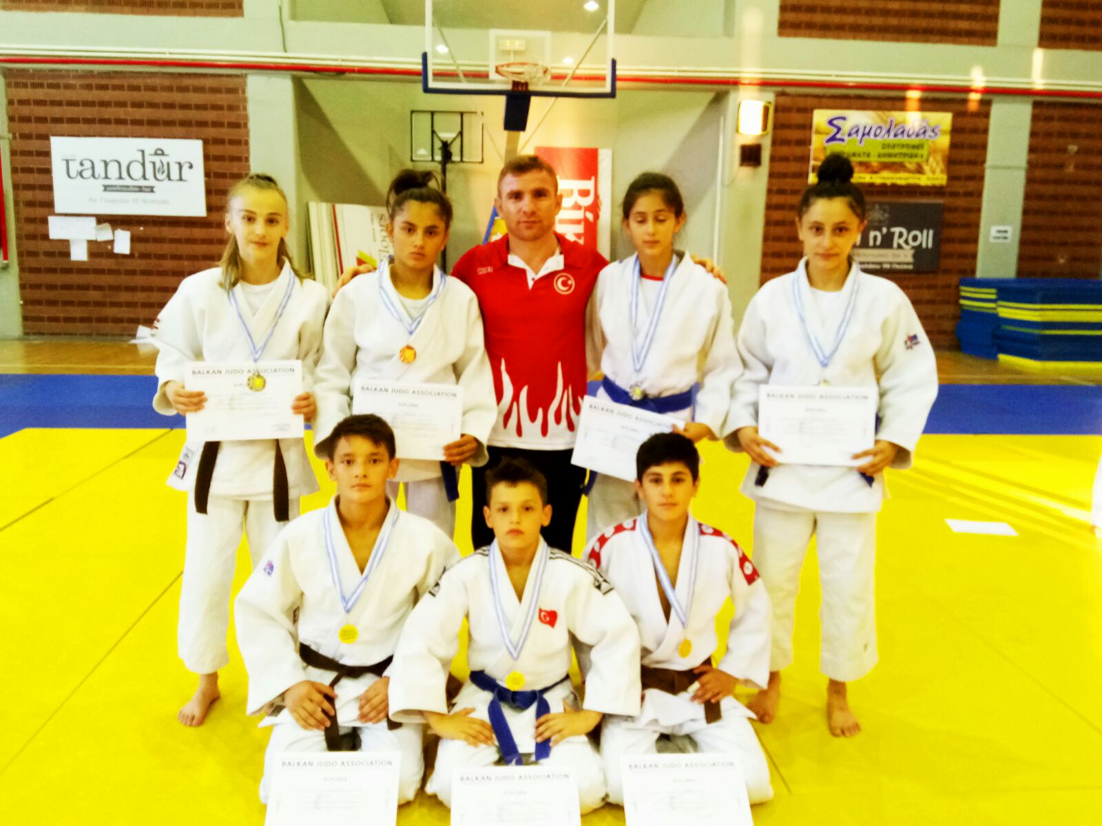 Judocular, balkanlarda tarih yazdı