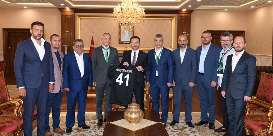 Yönetimden Vali’ye ziyaret