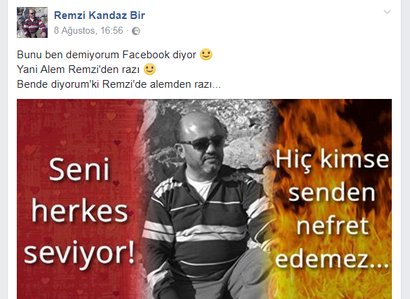 Alem Remzi’den razı!