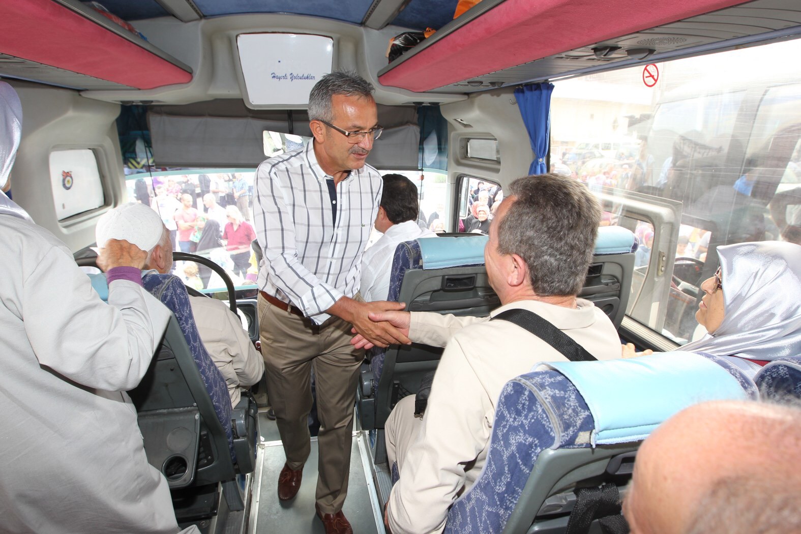 Gebzeli hacıları Köşker ve Yaman uğurladı