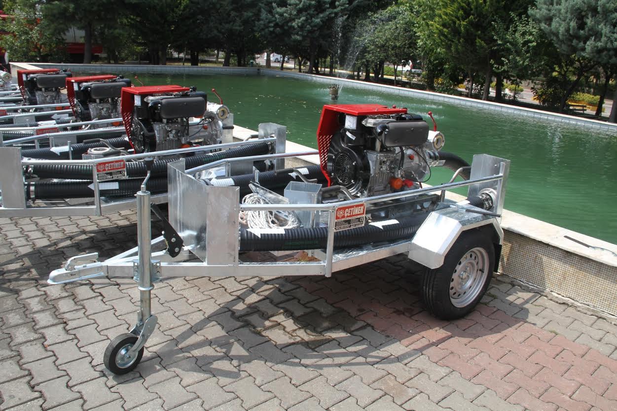 Su baskınları bu tanklarla tahliye edilecek