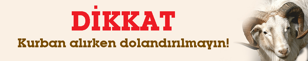 Kurban alırken dolandırılmayın!  