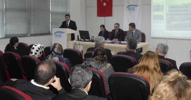 SGK’dan Mali Müşavirlere konferans