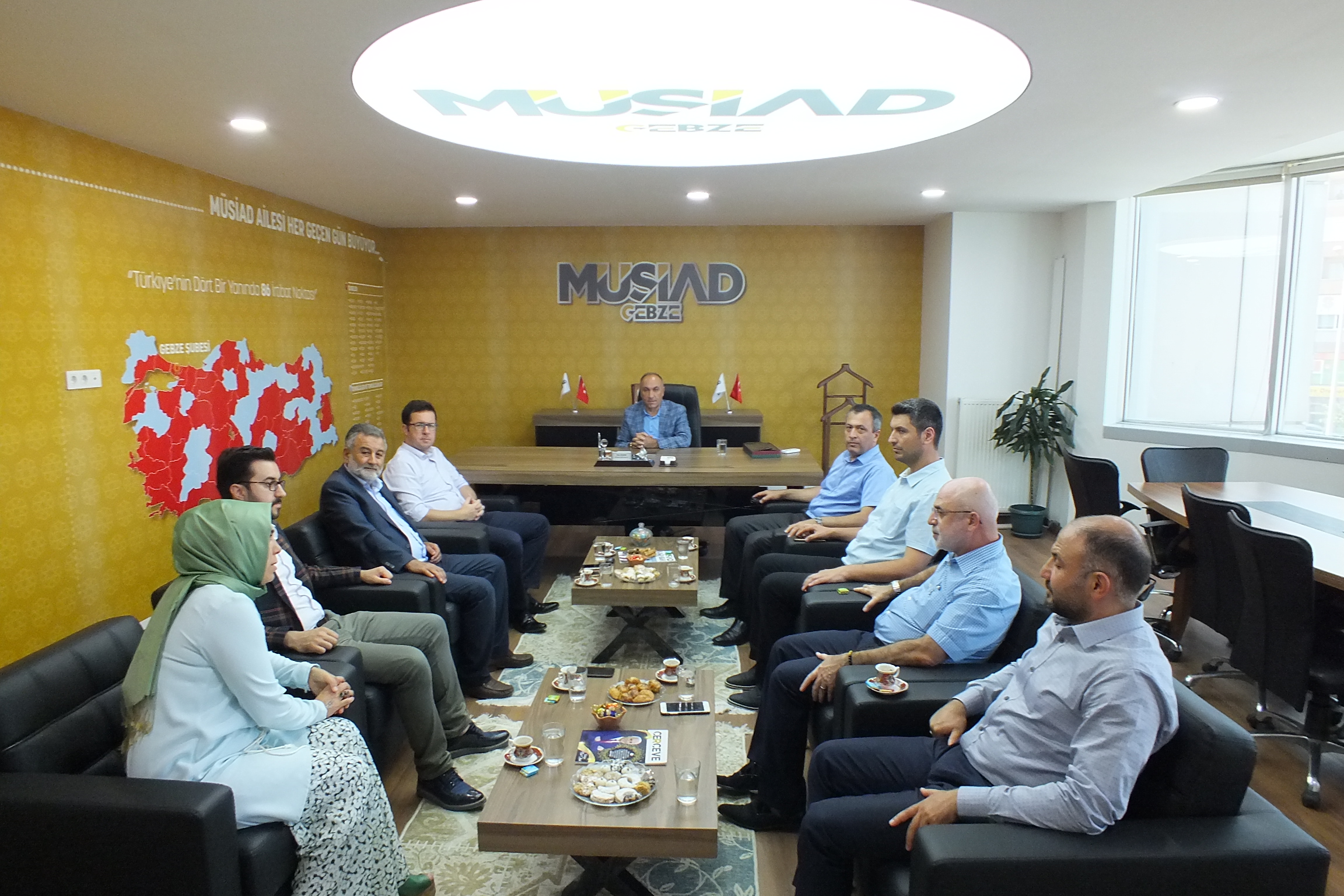 Fatih’ten MÜSİAD’a ziyaret