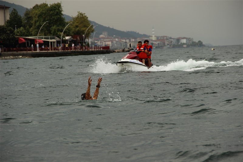 Gerçeği aratmayan tatbikat