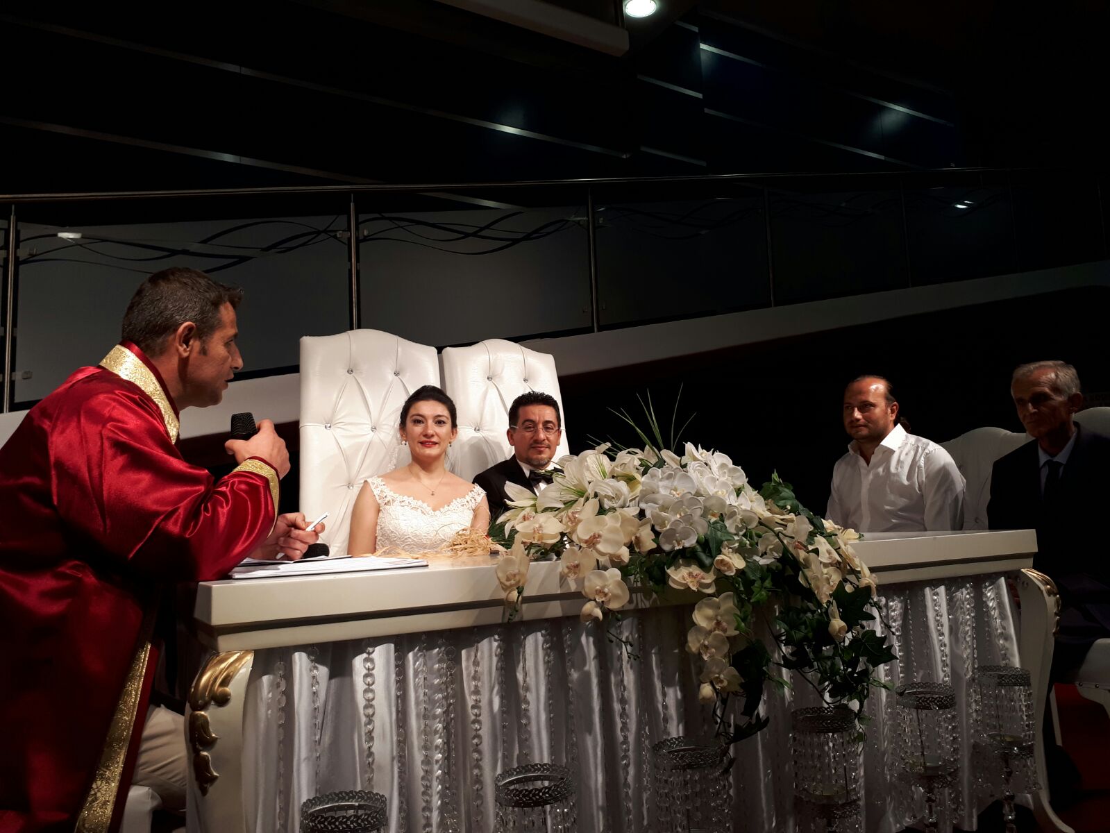 Poyraz Kınacı oğlunu evlendirdi  