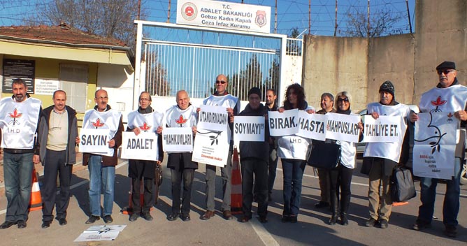 “Hasta tutuklular serbest bırakılsın”