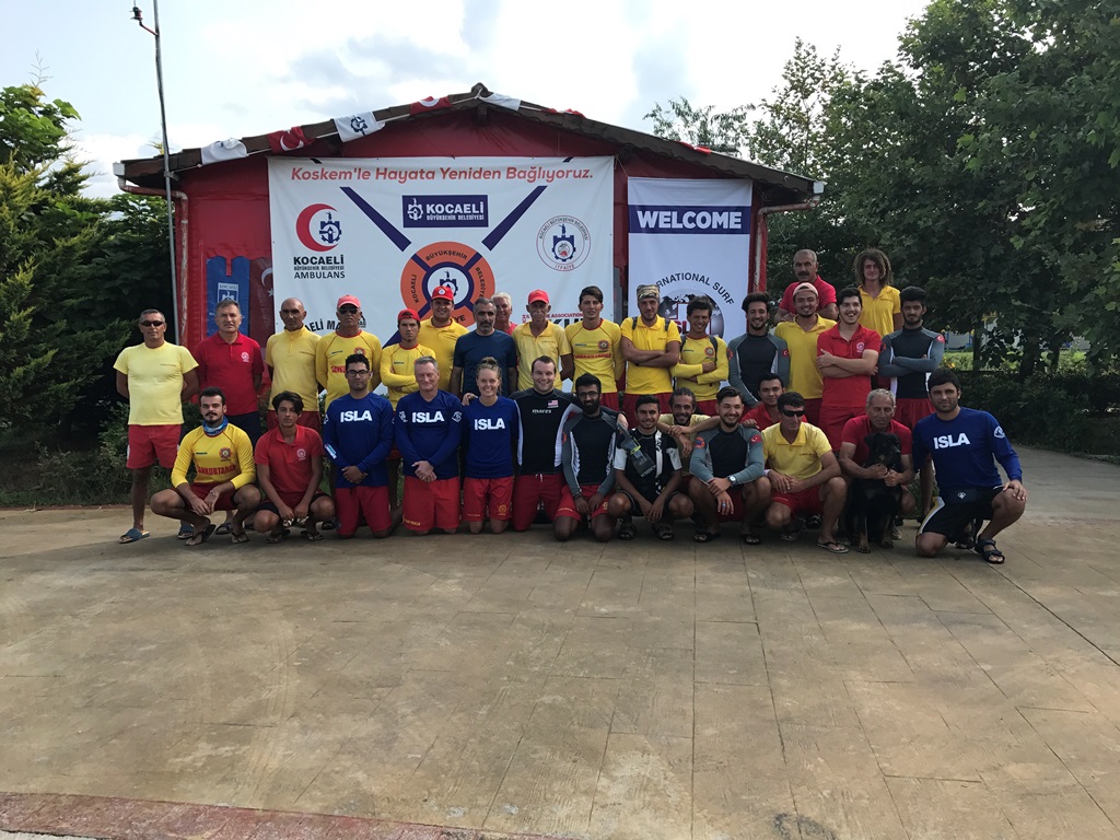 ABD ve Avustralya’dan gelen ekibe eğitim alıyor