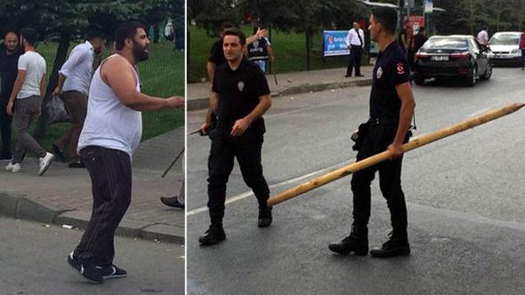 Minibüsçüler birbirine girdi