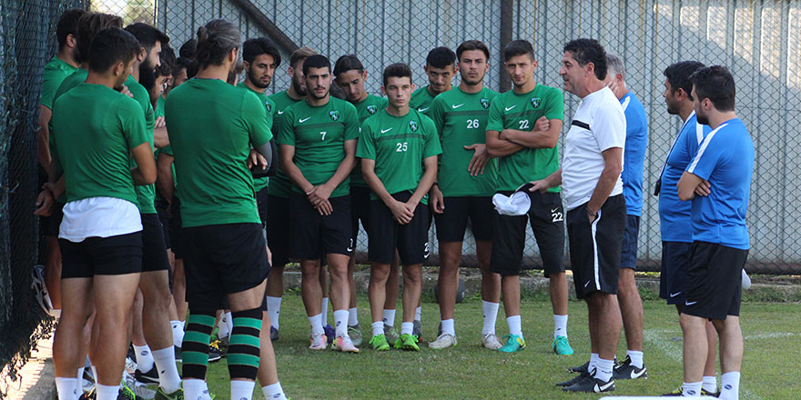 Kocaelispor'da Uşak mesaisi başladı