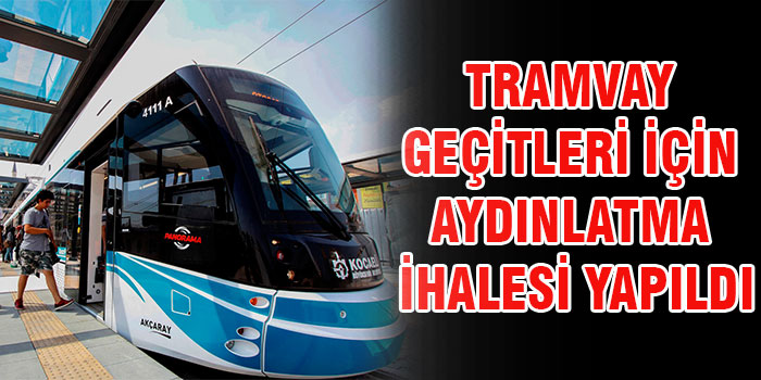 Aydınlatma ihalesi yapıldı