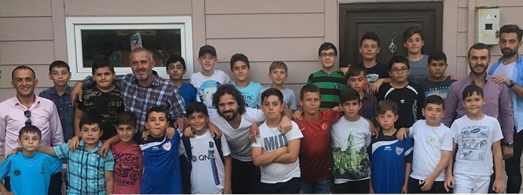 Yenidoğan Serdarspor miniklerinin mangal partisi