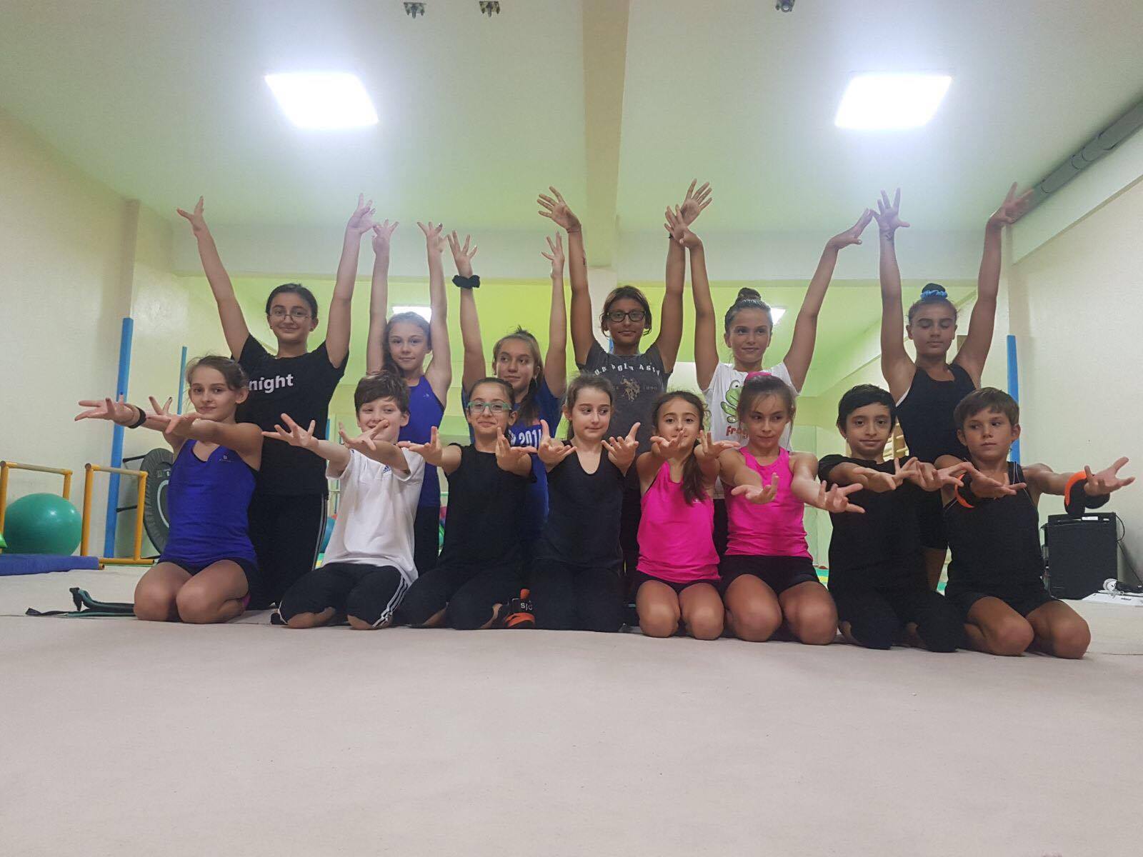 JİMNASTİK’E İLGİ GİDEREK BÜYÜYOR