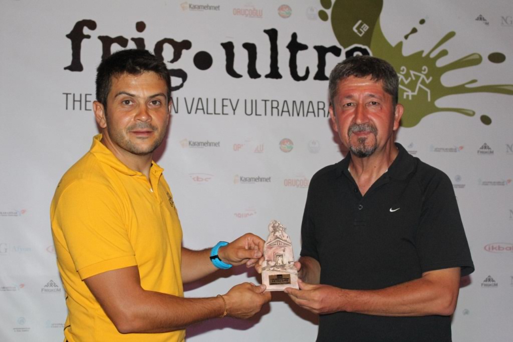 Rıdvan Şükür,  Frig Ultra Maratonunda 3. Oldu.