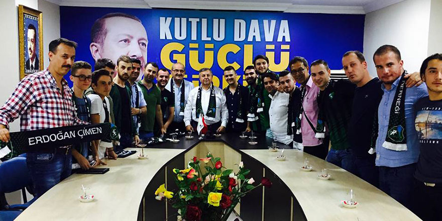 Karamürselli Kocaelisporlular’dan AK Parti ve CHP’ye ziyaret