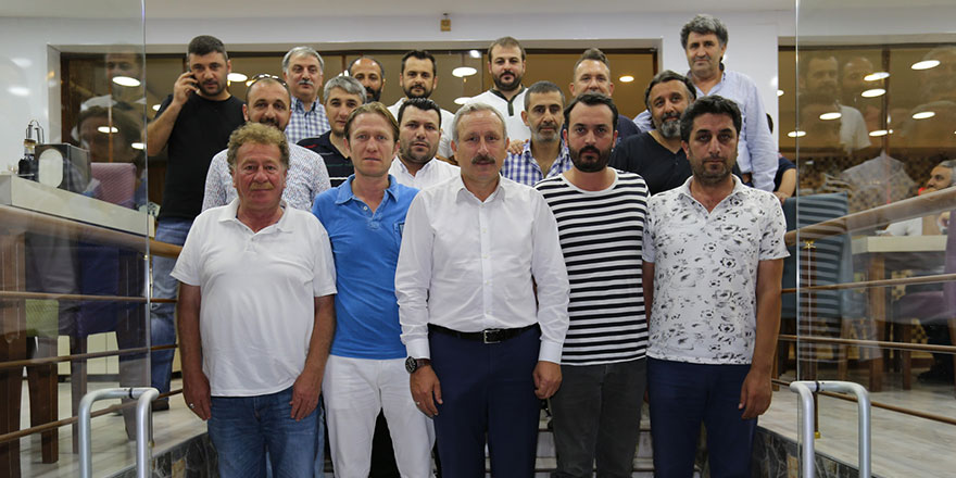 Bulut, futbol yöneticilerini ağırladı