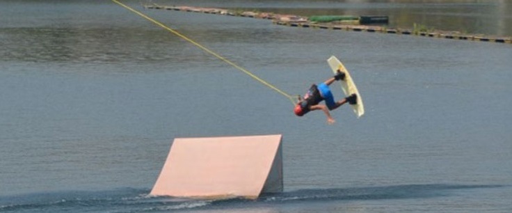Gölkay’da Wakeboard heyecanı