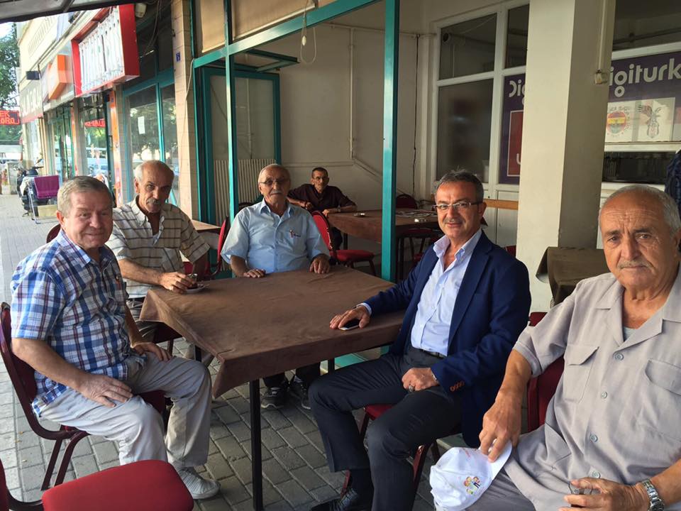 Köşker haftaya esnaf ziyaretiyle başladı