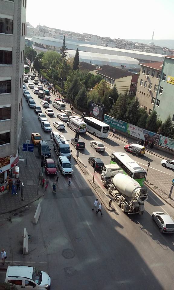 Okullar açıldı Gebze tıkandı