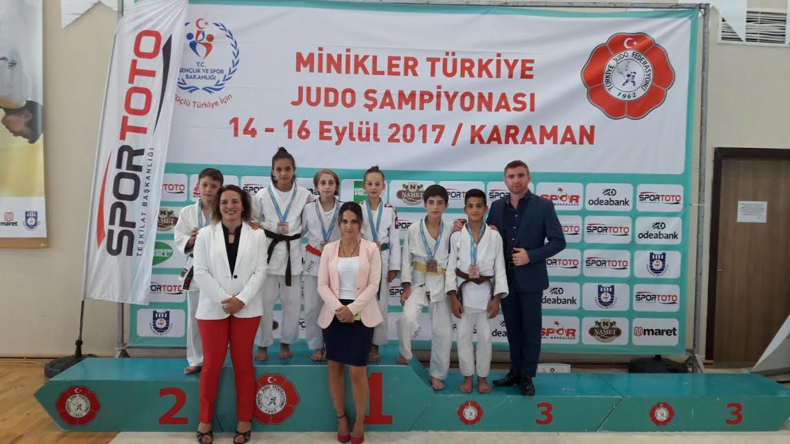 Minik judocular bu yıl da zirvede