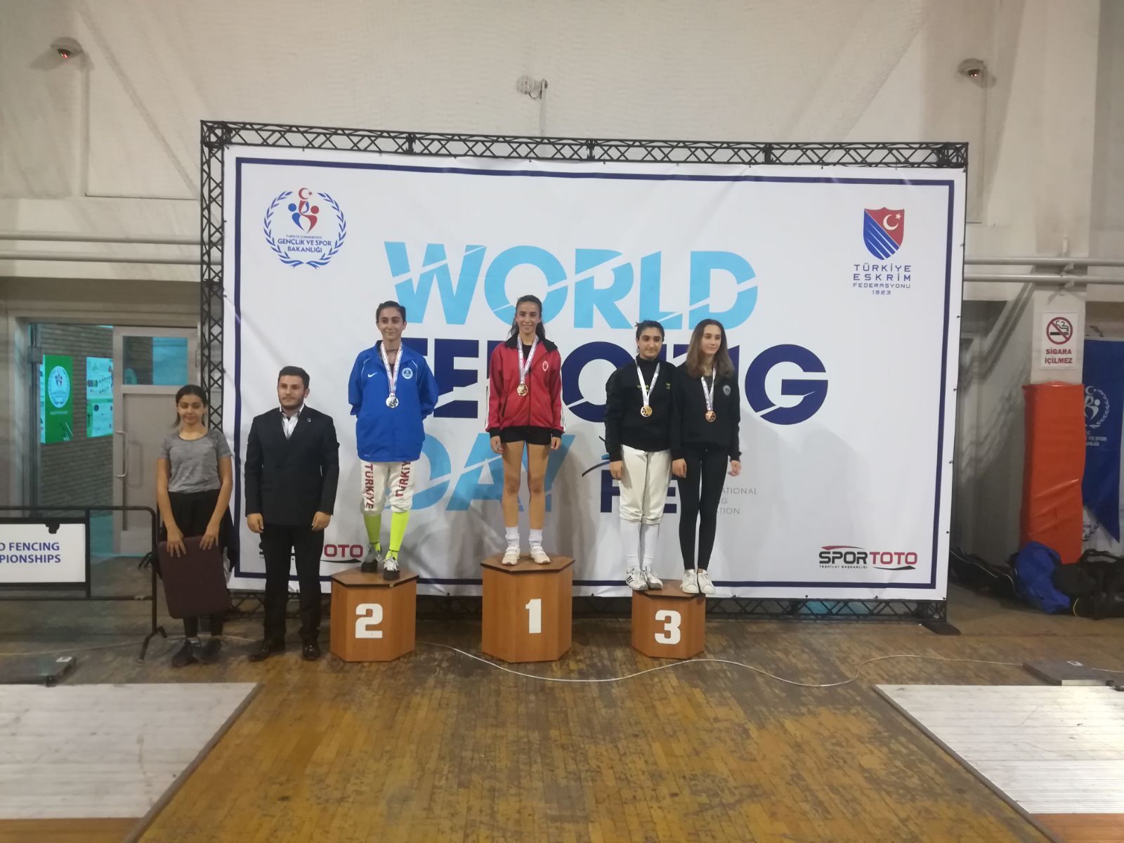 Gümüş madalya kazandık