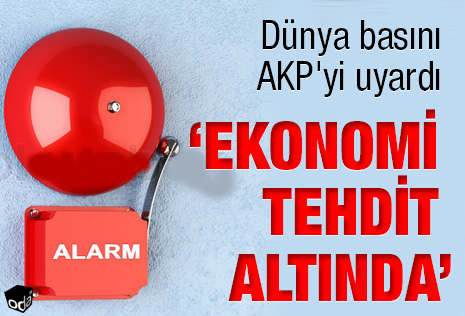 "Ekonomi tehdit altında"