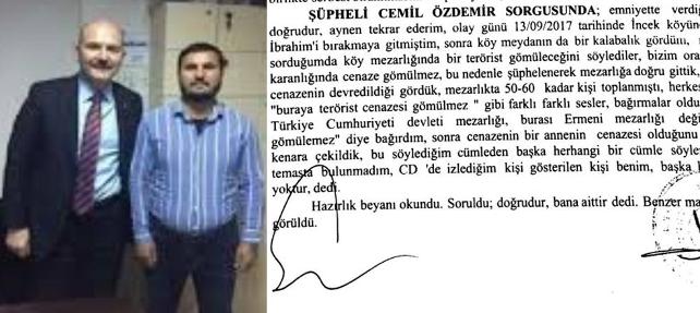 Mezarlık saldırganlarının ifadesi Süleyman Soylu'yu yalanladı