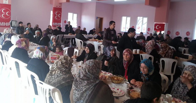MHP’nin başkan adayına köylerle buluştu
