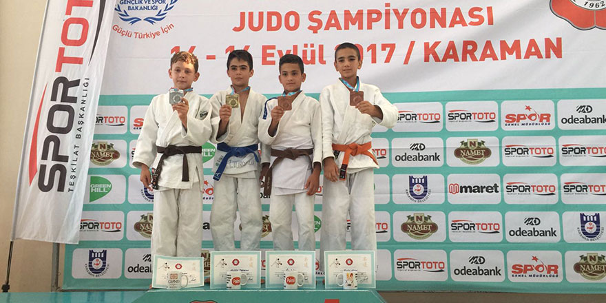 Minik judocular bu yıl da zirvede