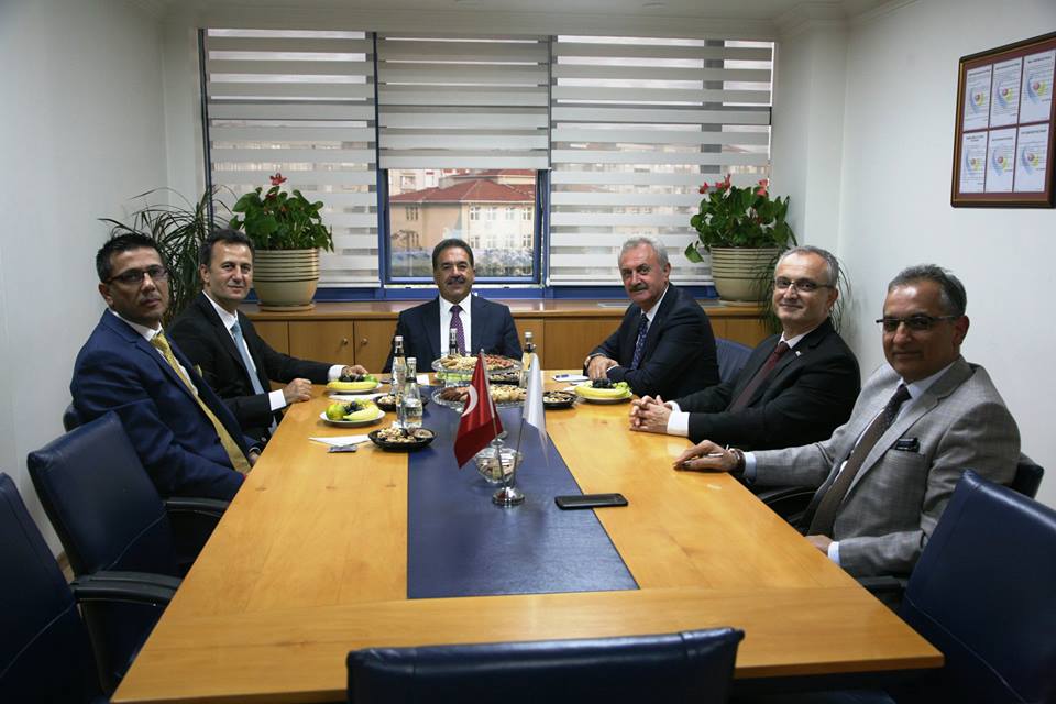 Kaymakam ve Rektör’den oda ziyareti