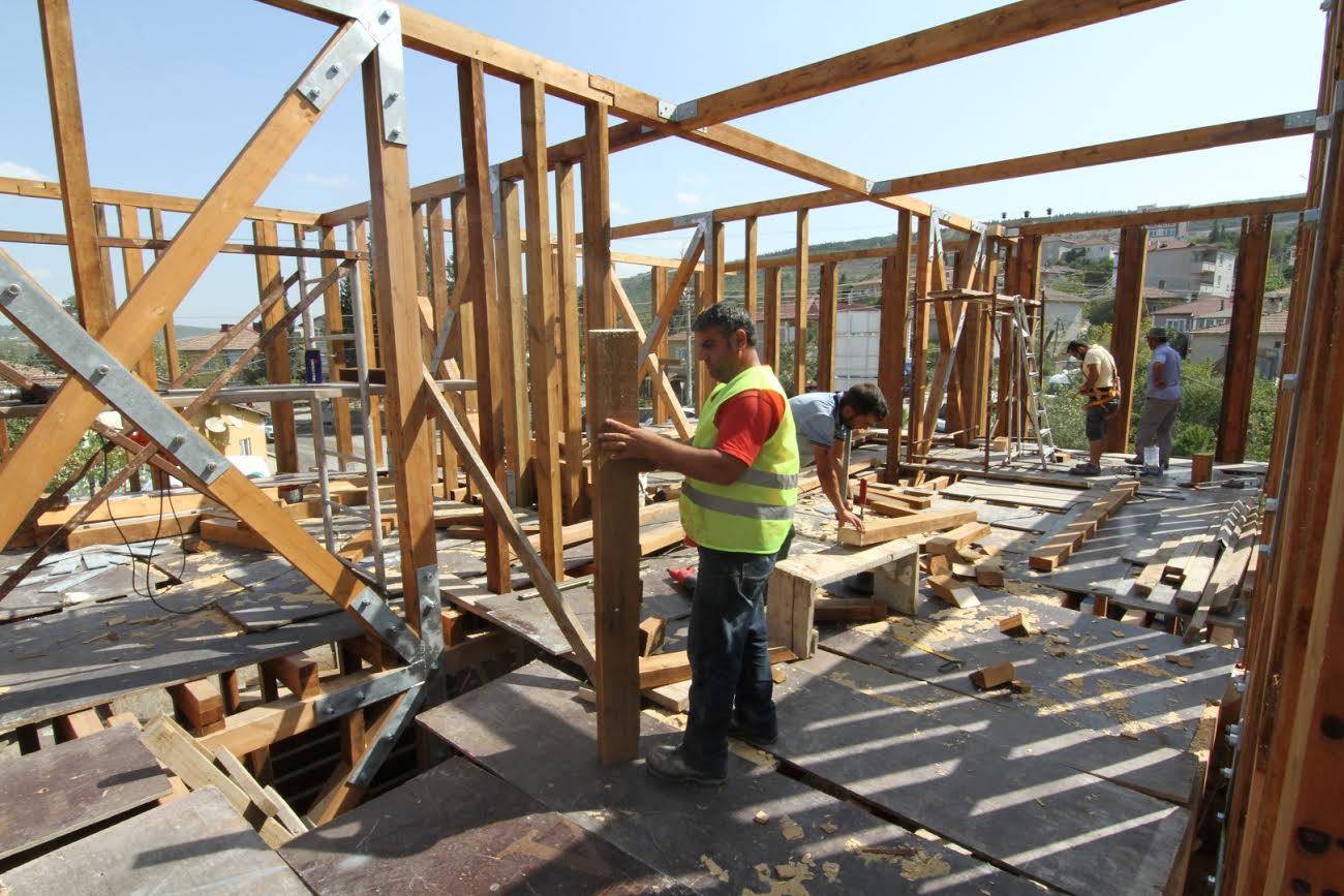 Demirciler Konağı yeniden yapılıyor