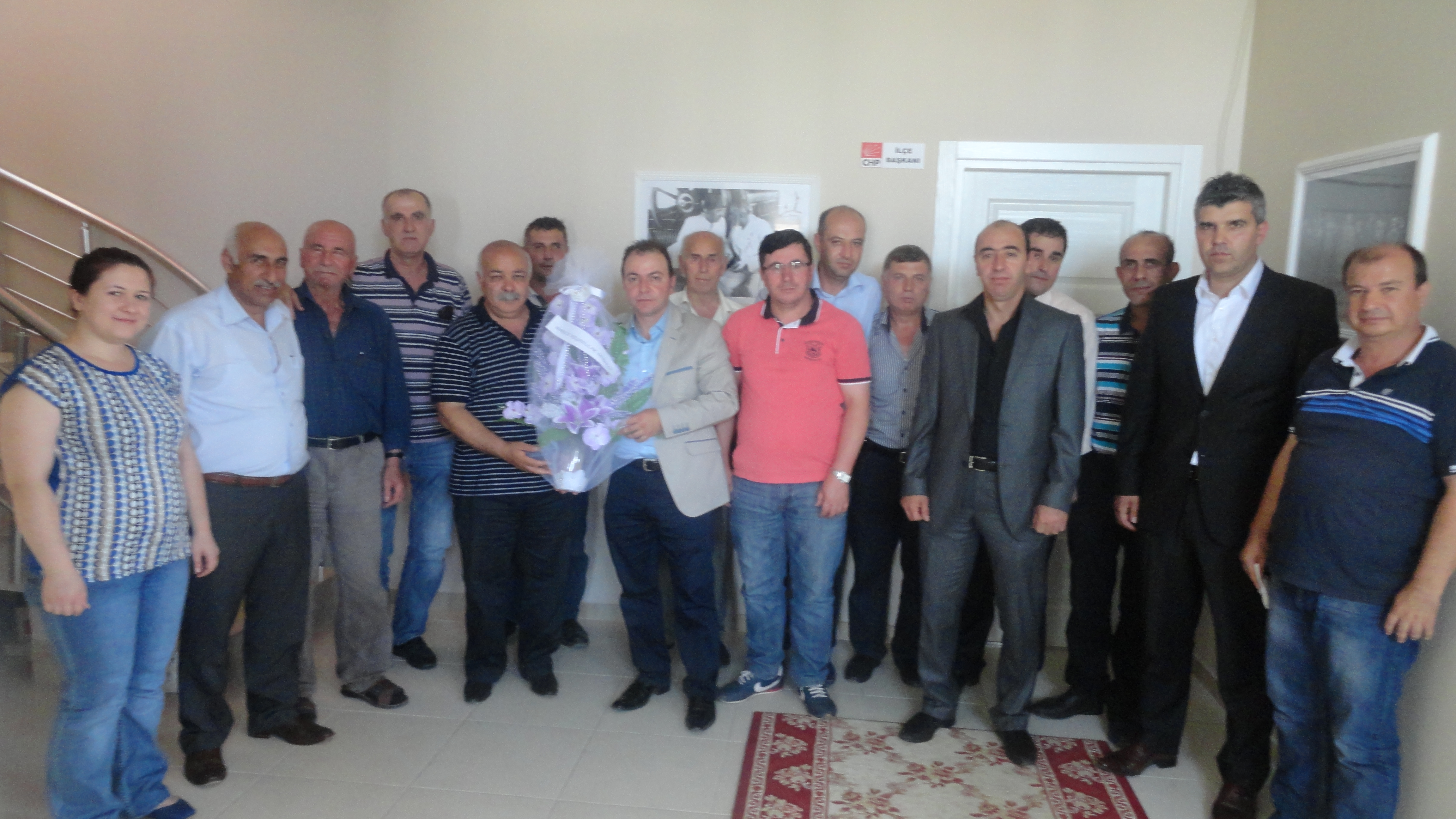 Keşanlılar CHP’yi ziyaret etti