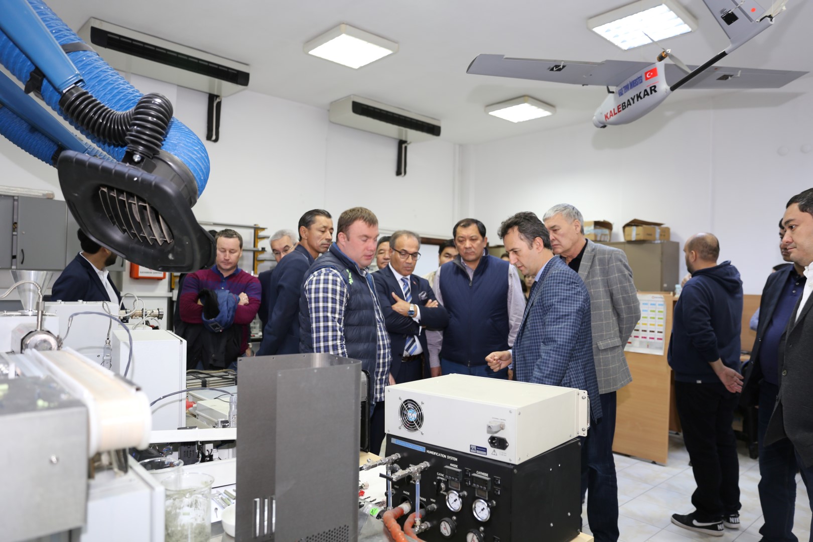 Kazaklar GTÜ’de inceleme yaptı