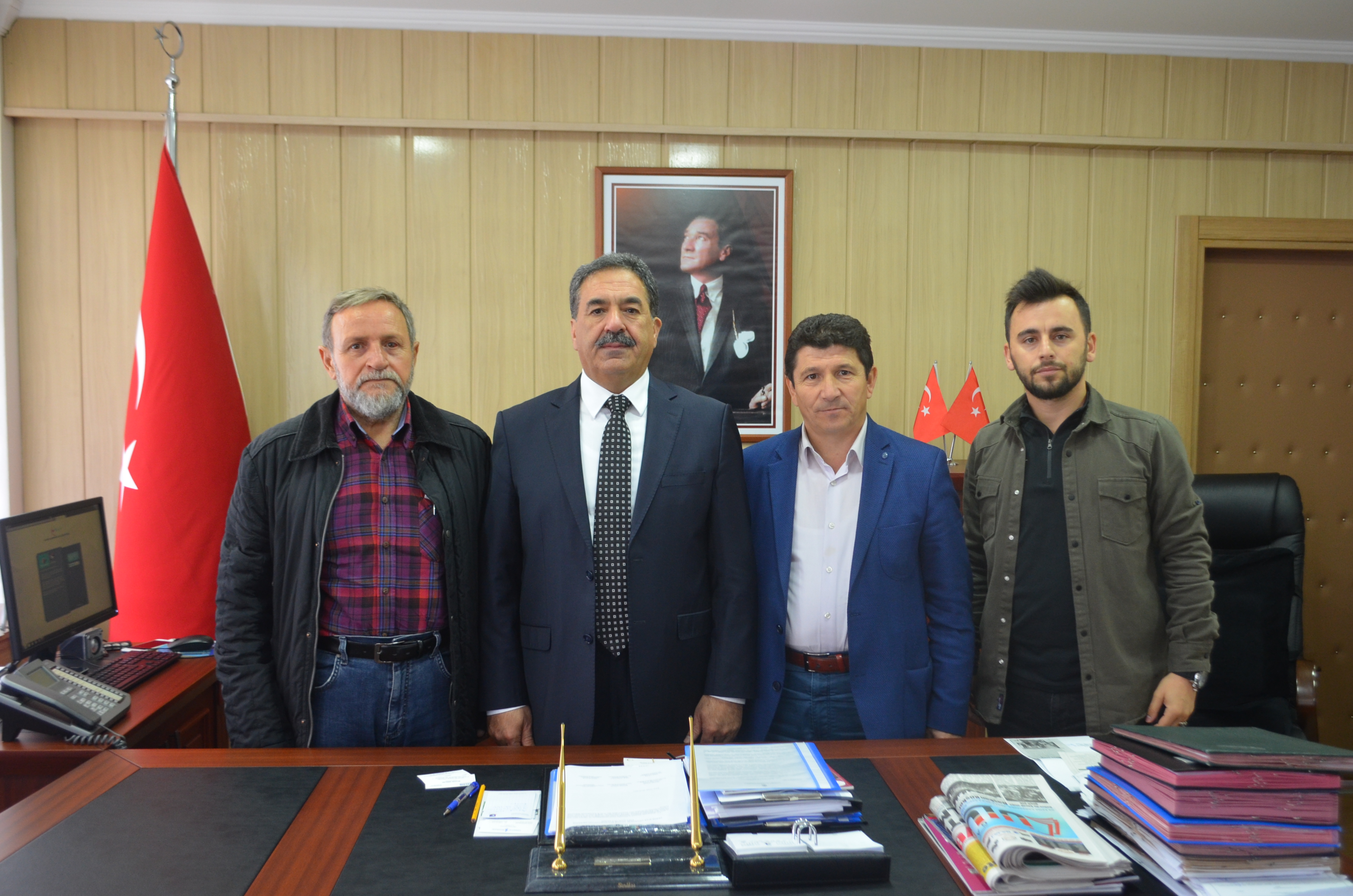 Gazetemizden Kaymakam Güler’e ziyaret