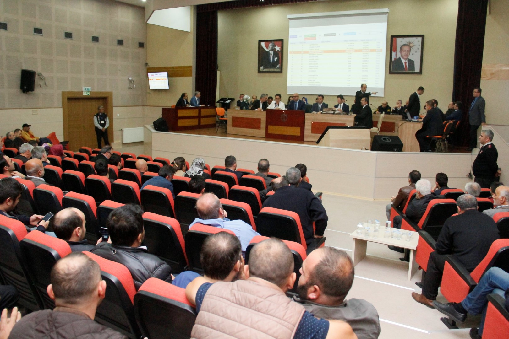 25 T plaka ihalesi gerçekleştirildi