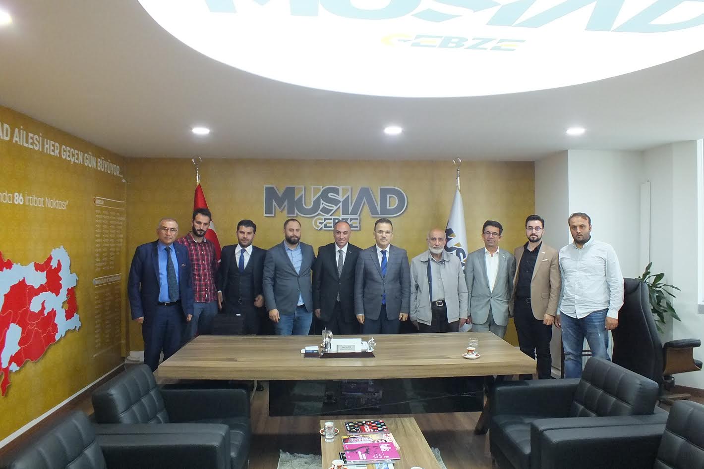 Kaymakam Gözen’den MÜSİAD’a ziyaret