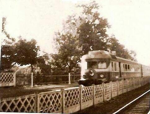 Eski tren garından bir fotoğraf