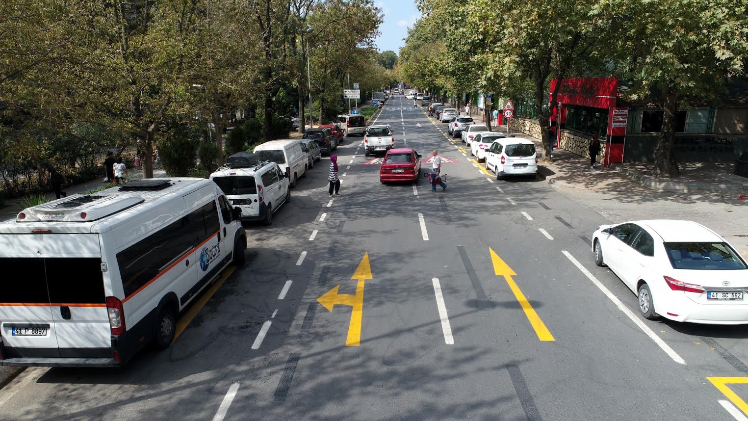 Trafik işaretleri için ihale yapıldı