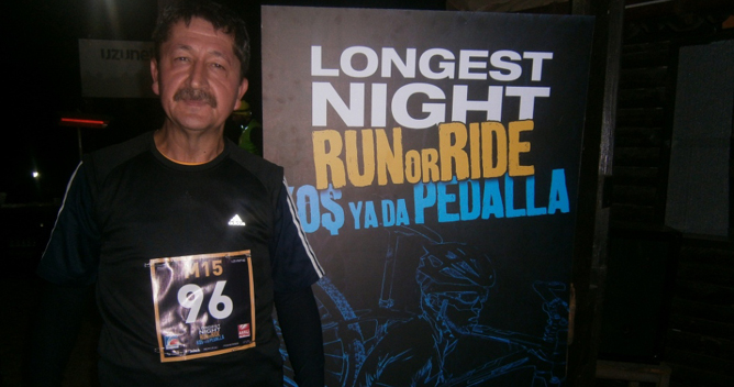 Rıdvan Şükür  LONGEST NIGHT RUN’a Katıldı