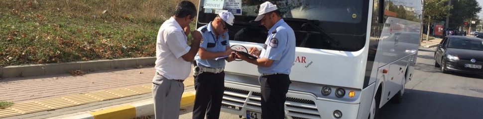 Okul servislerine yönelik denetim