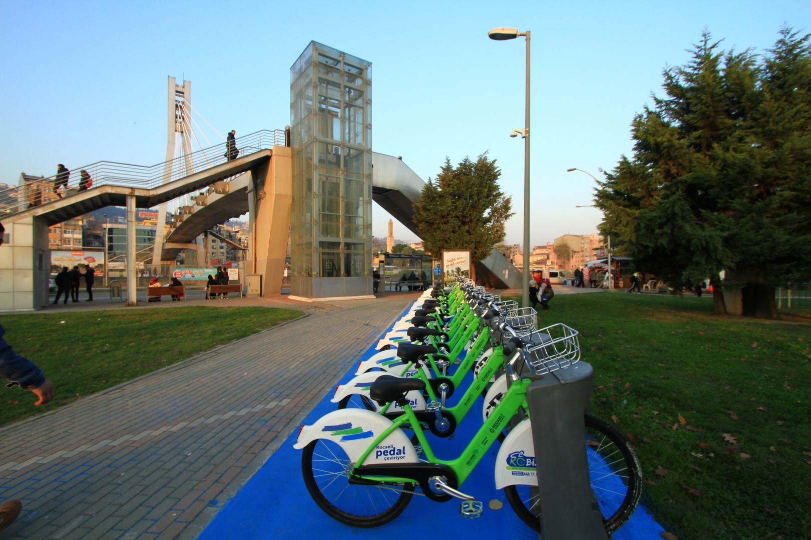 Umuttepe bisiklet yolu daha güvenli