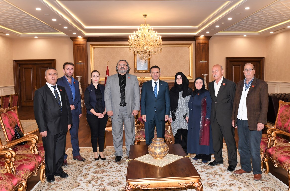 Vali Aksoy’la görüştüler