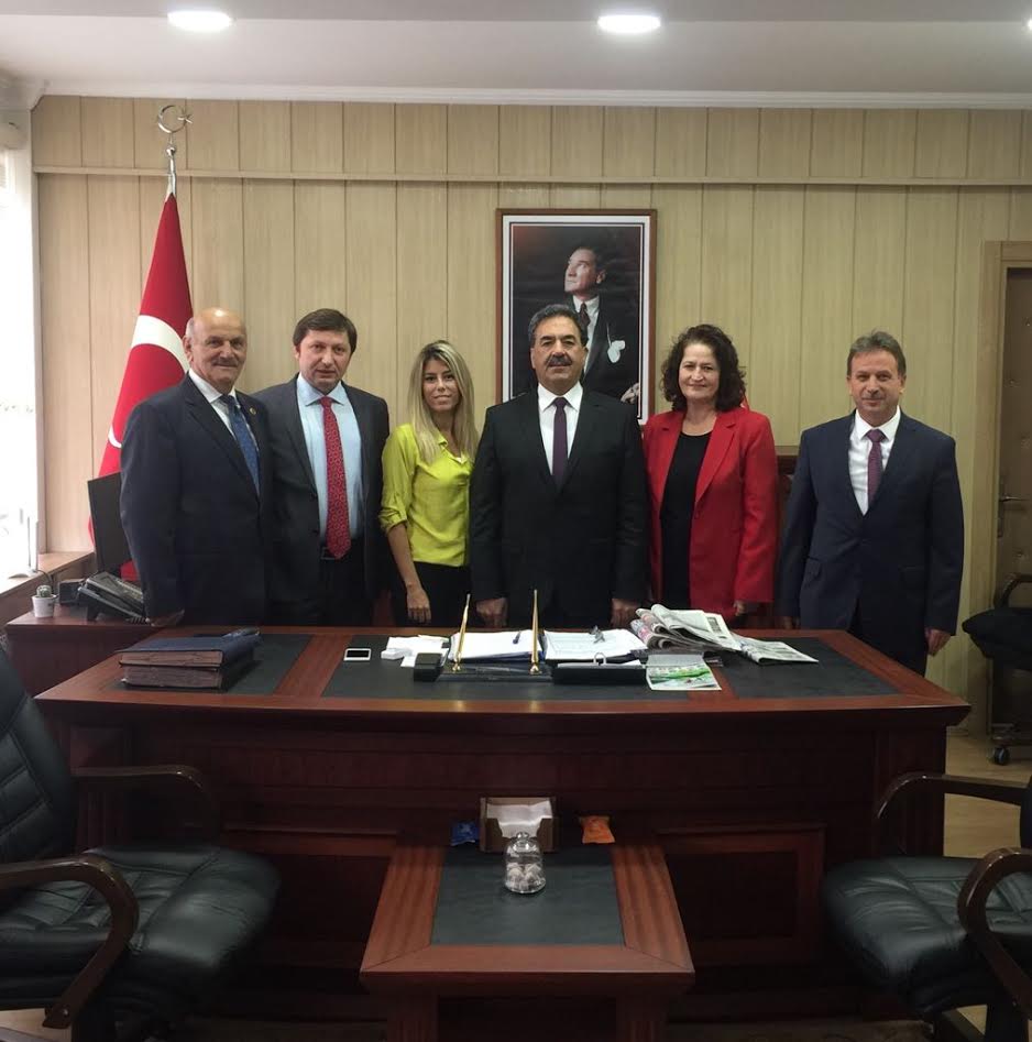 Sürücü kurslarından Kaymakam Güler’e ziyaret