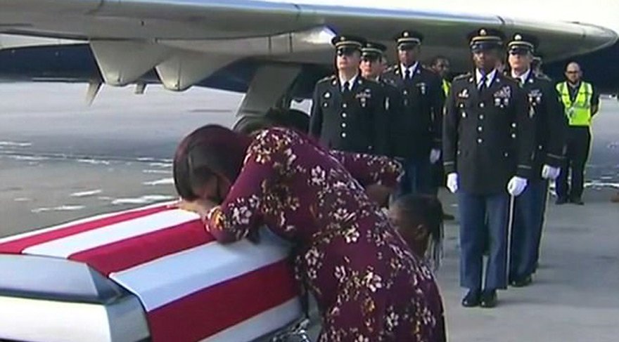 Trump’tan hayatını kaybeden askerin eşine şok sözler