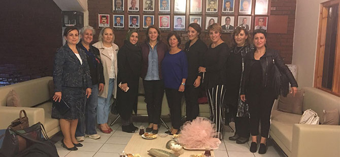 Oda başkanını ziyaret ettiler