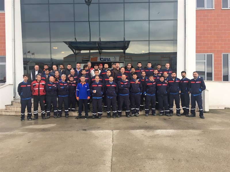 443 kişiyi afet eğitimi