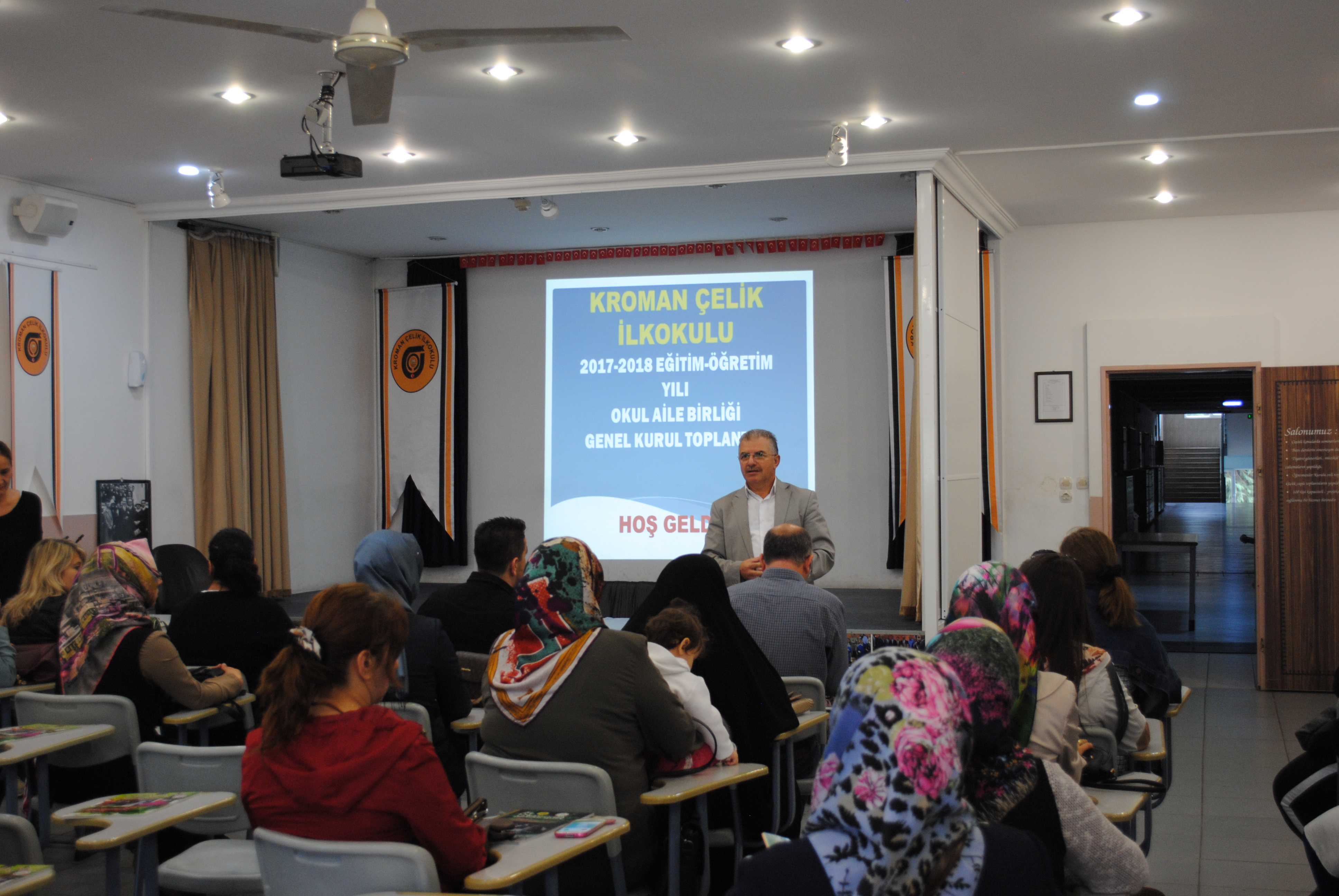 Kroman Çelik’te okul aile birliği seçildi