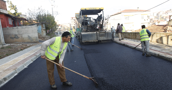 Piri Reis’e pırıl pırıl asfalt