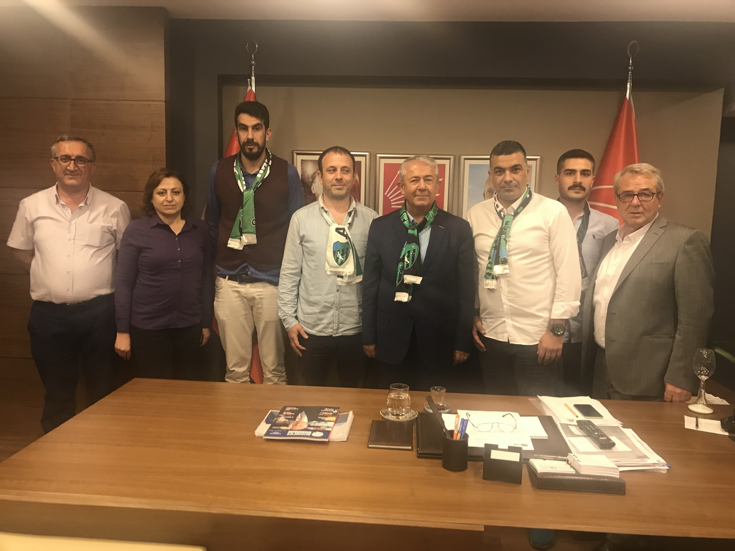 Güler, “Sizlerden manevi destek istiyoruz “